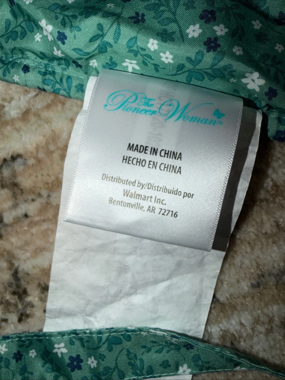 Pioneer  woman 2 pillowcase patchwork 27.5x21.5